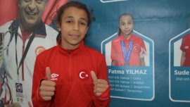 Genç milli güreşçi Fatma Yılmaz'ın başarısının sırrı köy hayatı