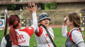 Okçulukta Türkiye takım yarışlarında 6 madalya kazandı
