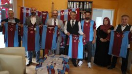 Trabzonsporlular şampiyonluğu Berlin'de de kutlayacak