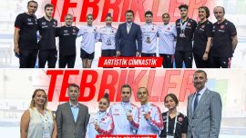 Cimnastikte Akdeniz Gençler Şampiyonası'nda Türkiye 13 madalya kazandı