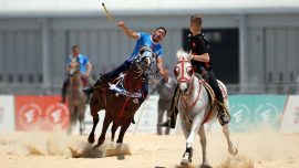 Etnospor Kültür Festivali'nde cirite ilgi büyük