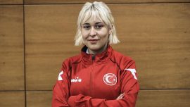 Milli sporcu İnci Ece Öztürk'ten altın madalya