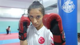 Milli sporcu Kader Ödün'ün hedefi Kick Boks Dünya Şampiyonluğu