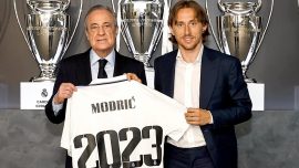Real Madrid Modric'in sözleşmesini uzattı