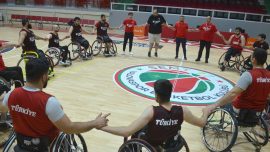 Tekerlekli sandalye basketbolda milliler Paris yolunda ilk maçına çıkıyor