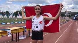 Milli modern pentatloncu Eda Özrodop bronz madalya aldı