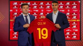 Zeki Çelik resmen Roma'da