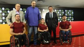 Galatasaray Tekerlekli Sandalye Basketbol Takımı'na sponsor desteği
