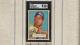 Mickey Mantle'nin oyuncu kartı rekor fiyata satıldı