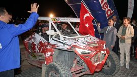 "Baja Troia Türkiye 2022" organizasyonunda start seremonisi yapıldı