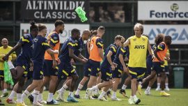 Fenerbahçe'de Rennes maçı hazırlıkları başladı
