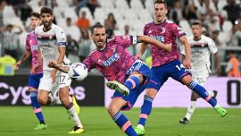 Juventus, bir puanı son dakikada kurtardı