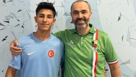 Milli sporcu Mikayil Şen İtalya'da şampiyon oldu