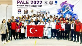 Minik judokalar Balkan Şampiyonası'nı zirvede tamamladı