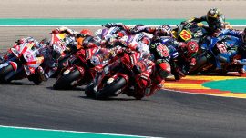 MotoGP Aragon Grand Prix'sini Bastianini kazandı