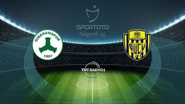 Giresunspor'un rakibi MKE Ankaragücü