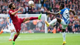 Liverpool bir puana razı oldu