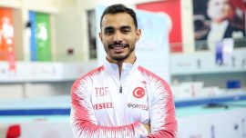 Milli cimnastikçi Ferhat Arıcan Dünya Şampiyonası'na odaklandı