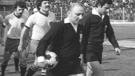 1974 Dünya Kupası'nda hakem Doğan Babacan görev aldı