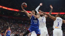 Anadolu Efes, THY Avrupa Ligi'nde yarın Real Madrid'e konuk olacak