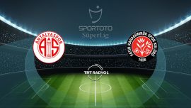 Antalyaspor Fatih Karagümrük'ü ağırlayacak