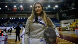 Büyükler Kılıç Dünya Kupası'nda milli sporcu Nisanur Erbil 10. oldu