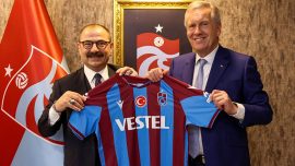 Eski Almanya Cumhurbaşkanı Christian Wulff'tan Trabzonspor'a ziyaret