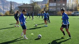 Hakkarigücü Kadın Futbol Takımı'nın hedefi şampiyonluk