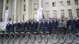 TBMM'de bisikletli günler