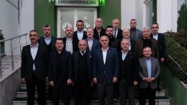 TFF Başkanı Mehmet Büyükekşi'den Giresunspor'a ziyaret