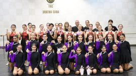 Türk dansçılar Üsküp'teki yarışmada gururlandırdı