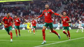 Arap dünyasından yarı finale yükselen Fas'a tebrik