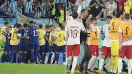 Arjantin lider, Polonya ikinci olarak son 16'da