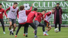 Galatasaray'ın Antalya kampı devam ediyor
