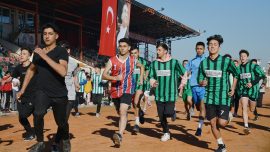 Manisa'da 87. Büyük Atatürk Koşusu yapıldı