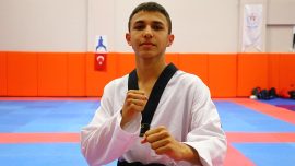 Milli tekvandocu Ahmet Yılmaz'ın hedefinde yeni şampiyonluklar var