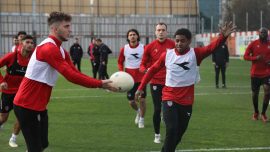 Samsunspor'da Trabzonspor mesaisi