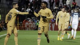 Barcelona Kral Kupası'nda çeyrek finalde
