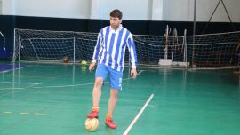 Futbolla hayata bağlanan görme engelli Muhammet'in hedefi milli takımda oynamak