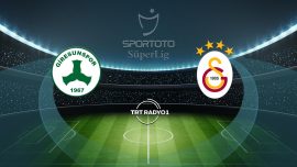 Giresunspor'un rakibi Galatasaray
