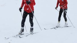 Kayaklı koşuda heyecan Yüksekova'da yaşanacak