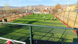 Konya Hüyük'te 10 mahalleye 10 spor tesisi tamamlandı