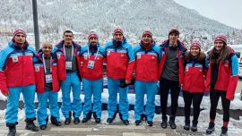 Milli alp disiplini sporcuları İtalya'da madalya istiyor