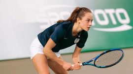 Milli tenisçi Zeynep Sönmez, Estonya'da finalde