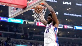 Philadelphia 76ers Joel Embiid'in 41 sayısıyla kazandı