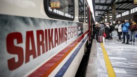 Sarıkamış Ekspresi Ankara'dan hareket etti