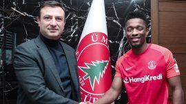 Ümraniyespor Sekidika'yı sezon sonuna kadar kiraladı