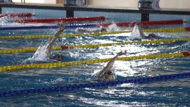 Yüzme sporcusu öğrenciler Erzurum'da güç depoluyor