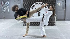 Engelli milli tekvandocu Şerife Tuncay dünya şampiyonluğu için çalışıyor