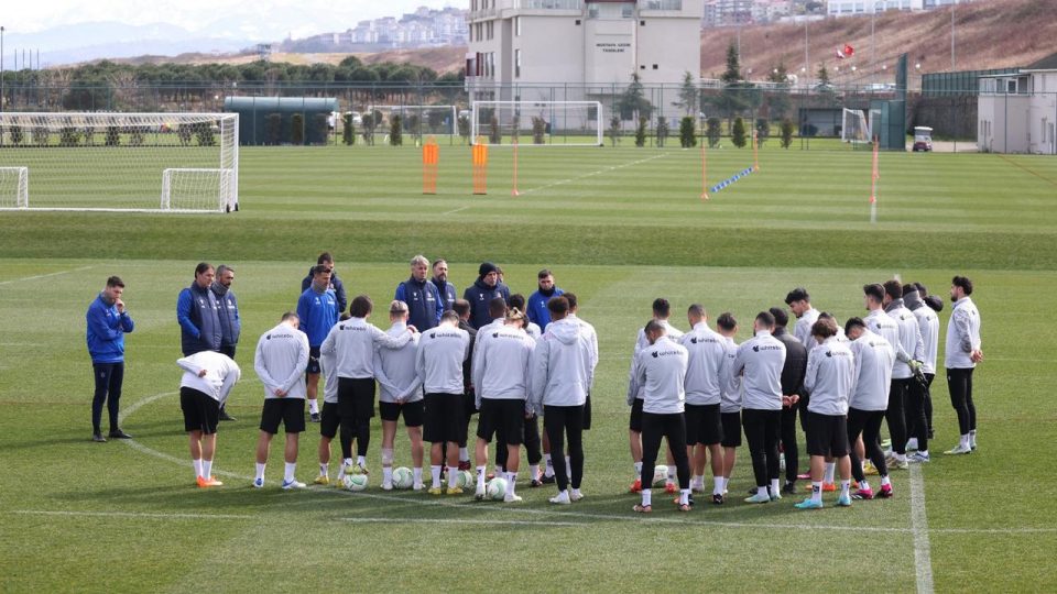 Trabzonspor Basel maçı hazırlıklarını sürdürdü
